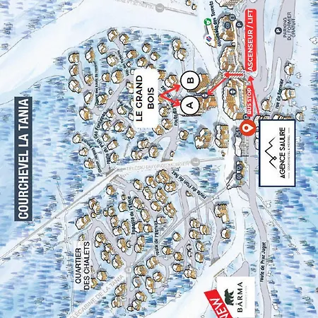 2p Au Coeur Des 3 Vallees, Skis Aux Pieds, Balcon Est, 4 Pers., La Tania - Fr-1-182a-25 * Courchevel